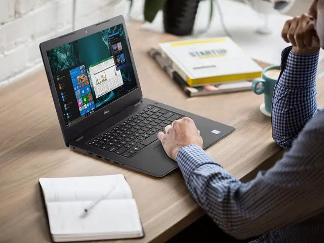 Alt view image 5 of 7 - Dell Inspiron 14 3000 Notebook, 14" HD Display, Intel Core i5-1035G4 Upto 3.7GHz, 8GB RAM, 256GB NVMe SSD, HDMI, Card Reader, Wi-Fi, Bluetooth, Windows 10 Pro S