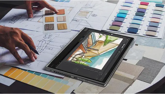Alt view image 6 of 7 - Lenovo ThinkPad X1 Yoga Notebook, 14" IPS FHD Touch Display, Intel Core i7-8665U Upto 4.8GHz, 16GB RAM, 512GB NVMe SSD, HDMI, Thunderbolt via USB-C, Wi-Fi, Bluetooth, Windows 10 Pro (20QFS19W00)