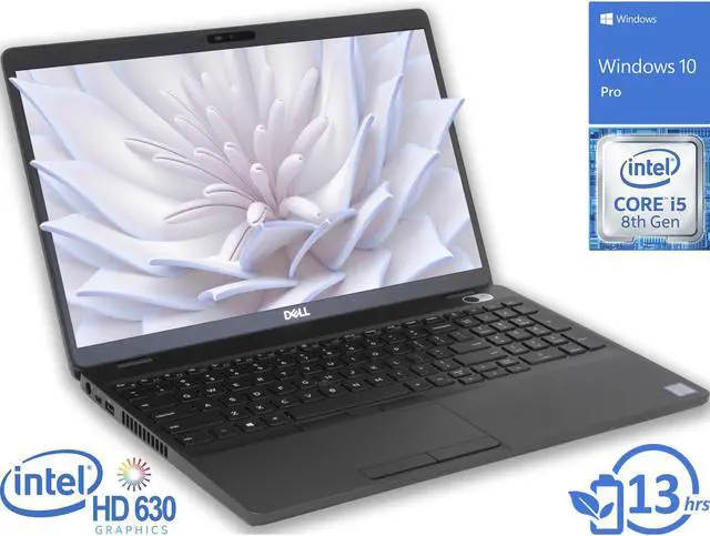 Alt view image 2 of 7 - Dell Precision 3540 Notebook, 15.6" FHD Display, Intel Core i5-8265U Upto 3.9GHz, 8GB RAM, 256GB NVMe SSD, AMD Radeon Pro WX 2100, HDMI, Thunderbolt, Card Reader, Wi-Fi, Bluetooth, Windows 10 Pro