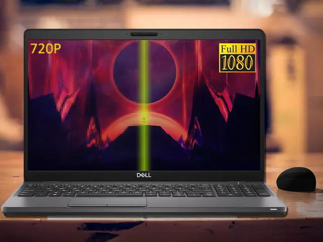 Alt view image 3 of 7 - Dell Precision 3540 Notebook, 15.6" FHD Display, Intel Core i5-8265U Upto 3.9GHz, 8GB RAM, 256GB NVMe SSD, AMD Radeon Pro WX 2100, HDMI, Thunderbolt, Card Reader, Wi-Fi, Bluetooth, Windows 10 Pro