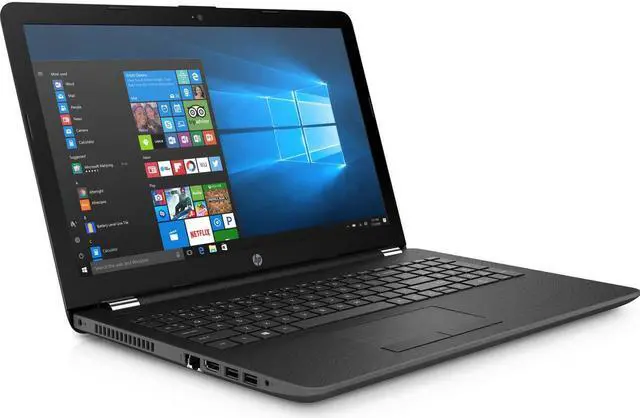 Alt view image 5 of 7 - HP 15.6" HD Touchscreen Notebook, Intel Dual-Core i3-6006U 2.0GHz, 8GB DDR4, 256GB SSD, DVD-Writer, Card Reader, HDMI, RJ-45, HD Graphics 520, Wifi, Bluetooth, USB, Windows 10 Professional 64Bit