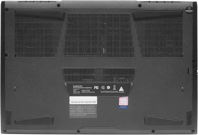 Alt view image 6 of 7 - EVOO Gaming Laptop, 15.6" FHD Display, Intel Core i5-10300H Upto 4.5GHz, 8GB RAM, 256GB NVMe SSD, NVIDIA GeForce GTX 1650, HDMI, Mini DisplayPort, Card Reader, Wi-Fi, Bluetooth, Windows 10 Pro