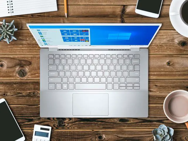 Alt view image 7 of 7 - Dell Inspiron 7490 Notebook, 14" FHD Display, Intel Core i7-10510U Upto 4.9GHz, 8GB RAM, 256GB NVMe SSD, HDMI, Thunderbolt, Card Reader, Wi-Fi, Bluetooth, Windows 10 Pro