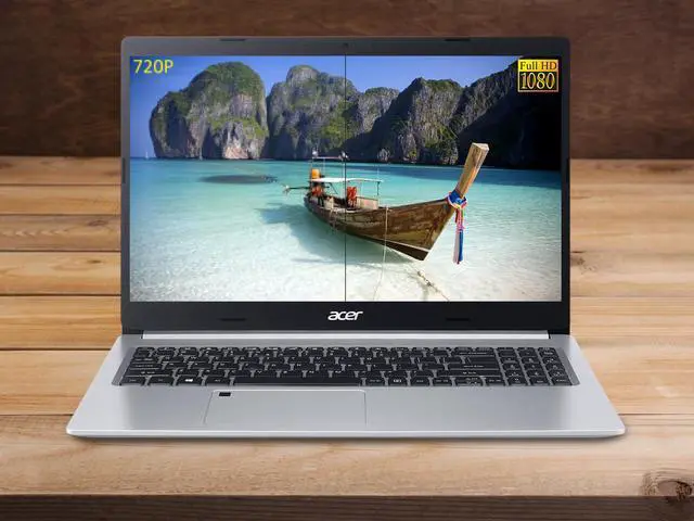 Alt view image 3 of 7 - Acer Aspire 5 Notebook, 15.6" IPS FHD Display, Intel Core i3-1005G1 Upto 3.4GHz, 4GB RAM, 256GB NVMe SSD, HDMI, Wi-Fi, Bluetooth, Windows 10 Pro S