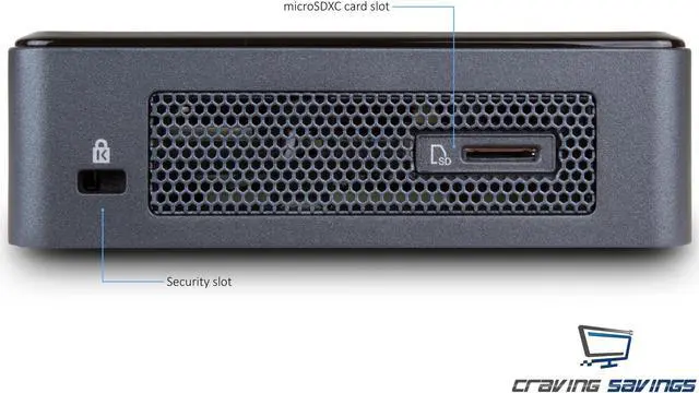 Alt view image 5 of 7 - Intel NUC8i3BEK Mini PC/HTPC, Intel Core i3-8109U Up to 3.6GHz , 8GB RAM, 256GB NVMe SSD, Wifi, Bluetooth 5.0, 4K Support, Dual Monitor Capable, Windows 10 Pro
