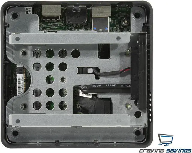 Alt view image 4 of 6 - Intel NUC7i7BNH Mini PC, Intel Core i7-7567U 3.5GHz, 16GB DDR4, 256GB SSD + 1TB HDD, Wifi, BT 4.2, HDMI, Thunderbolt 3, 4k Support, Dual Monitor Capable, Windows 10 Pro