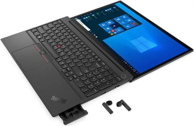 Alt view image 4 of 7 - Lenovo ThinkPad E15 Gen 2 Laptop, 15.6" IPS FHD Display, Intel Core i5-1135G7 Upto 4.2GHz, 8GB RAM, 256GB NVMe SSD, HDMI, Thunderbolt, Wi-Fi, Bluetooth, Windows 10 Pro