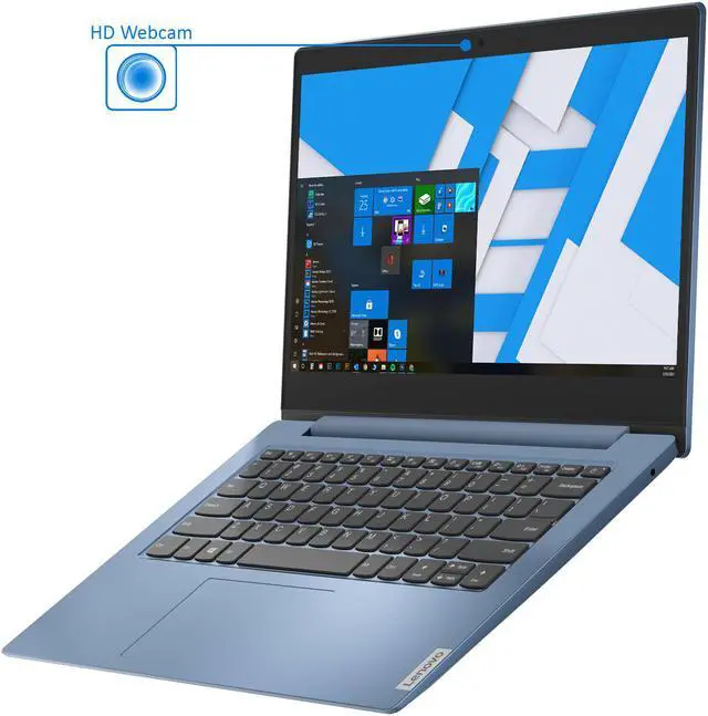 Alt view image 4 of 7 - Lenovo IdeaPad 1 Laptop, 14" HD Display, Intel Celeron N4020 Upto 2.8GHz, 4GB RAM, 64GB eMMC, HDMI, Card Reader, Wi-Fi, Bluetooth, Windows 10 Home S (81VU0079US)