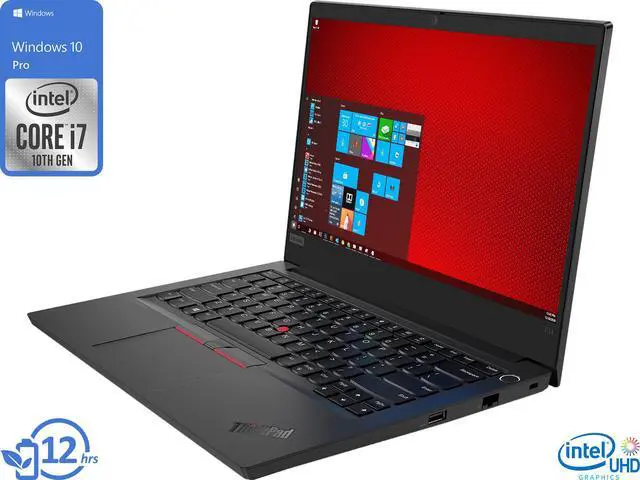 Main image of Lenovo thinkPad L14 Notebook, 14" IPS FHD Display, Intel Core i7-10510U Upto 4.9GHz, 16GB RAM, 512GB NVMe SSD, HDMI, Card Reader, Wi-Fi, Bluetooth, Windows 10 Pro