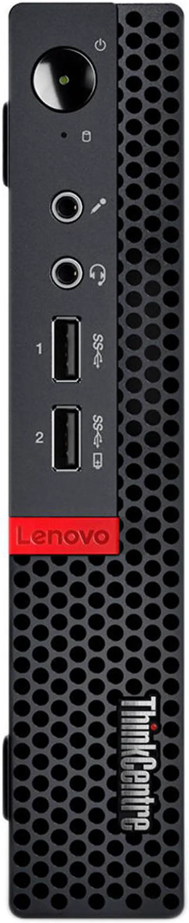 Alt view image 2 of 7 - Lenovo ThinkCentre M625Q Mini PC, AMD A9-9420e Upto 2.7GHz, 4GB RAM, 128GB SSD, DisplayPort, Wi-Fi, Bluetooth, Windows 10 Pro (10TF002WUS)