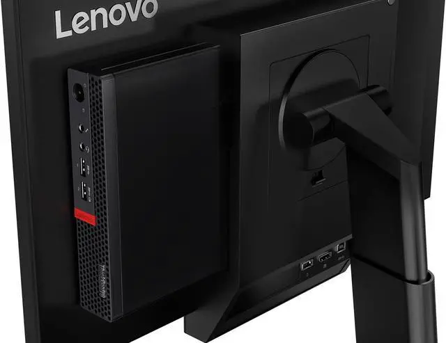 Alt view image 6 of 7 - Lenovo ThinkCentre M625Q Mini PC, AMD A9-9420e Upto 2.7GHz, 4GB RAM, 128GB SSD, DisplayPort, Wi-Fi, Bluetooth, Windows 10 Pro (10TF002WUS)