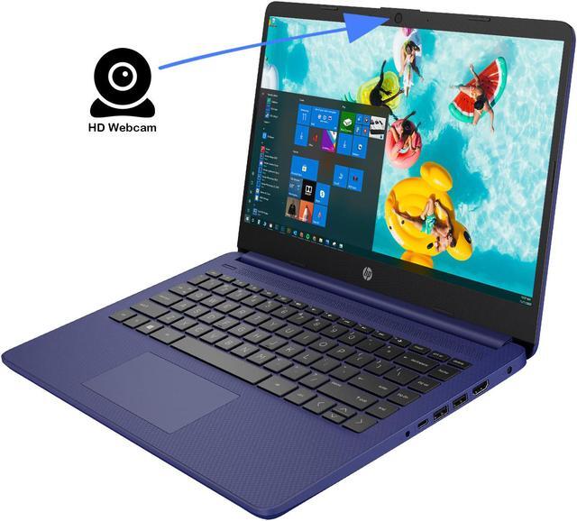 Alt view image 3 of 5 - HP 14 Notebook, 14" HD Display, AMD 3020e Upto 2.6GHz, 4GB RAM, 64GB eMMC, Vega 3, HDMI, Card Reader, Wi-Fi, Bluetooth, Windows 10 Home S (1F8K4UA)