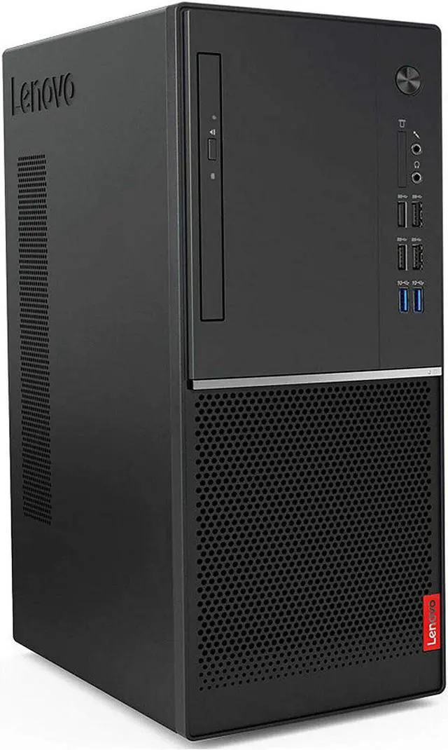 Alt view image 2 of 5 - Lenovo V530 Desktop, Intel Core i3-9100 Upto 4.2GHz, 8GB RAM, 256GB SSD, DVDRW, HDMI, DisplayPort, VGA, UK Keyboard, Wi-Fi, Windows 10 Pro