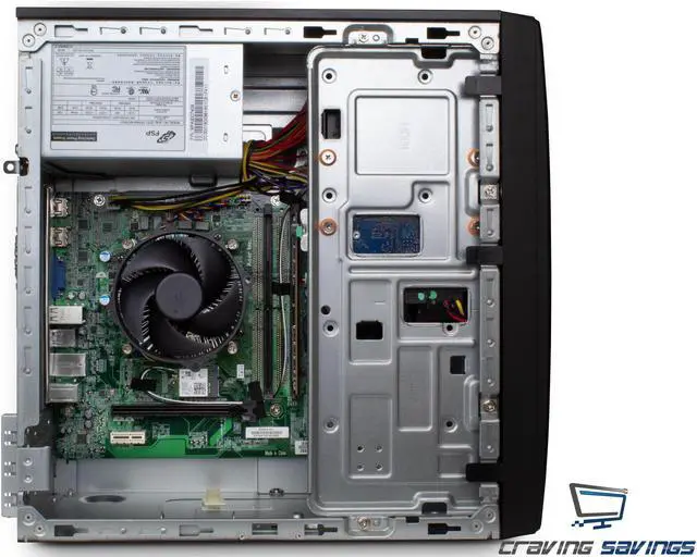 Alt view image 6 of 7 - Acer Aspire TC Series Destop, Intel Quad-Core i3-8100 3.6GHz, 8GB DDR4, 256GB SSD, DVD-RW, VGA, HDMI, USB, Card Reader, Wi-Fi, Bluetooth, Windows 10 Professional 64Bit