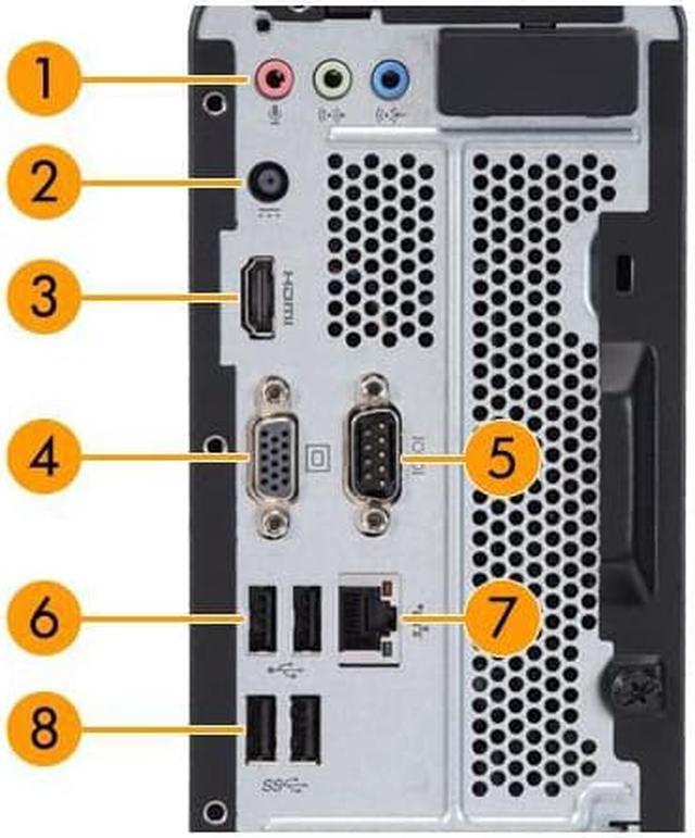Alt view image 6 of 7 - HP Slimline 290 Desktop PC, Intel 6-Core i7-8700 Upto 4.6GHz, 8GB DDR4, 256GB SSD, DVD-RW, HDMI, VGA, 3-in-1 Card Reader, 6x USB, Wi-Fi, Bluetooth, Windows 10 Professional 64Bit