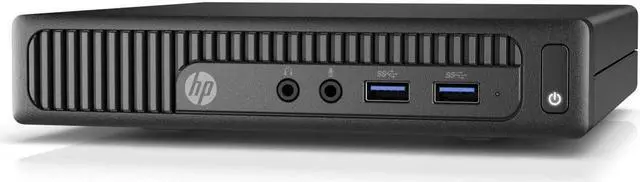 Alt view image 3 of 3 - HP 260 G2 Mini Desktop, Intel Dual-Core i3-6100U 2.3GHz, 8GB DDR4, 512GB SSD, HDMI, VGA, RJ-45, USB, Wifi, Bluetooth, Dual Monitor Capable, Windows 10 Professional 64Bit