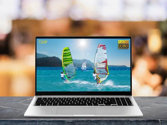 Alt view image 4 of 7 - Samsung Galaxy Book Laptop, 15.6" FHD Display, Intel Core i7-1165G7 Upto 4.7GHz, 16GB RAM, 1TB NVMe SSD, HDMI, Card Reader, Wi-Fi, Bluetooth, Windows 10 Pro