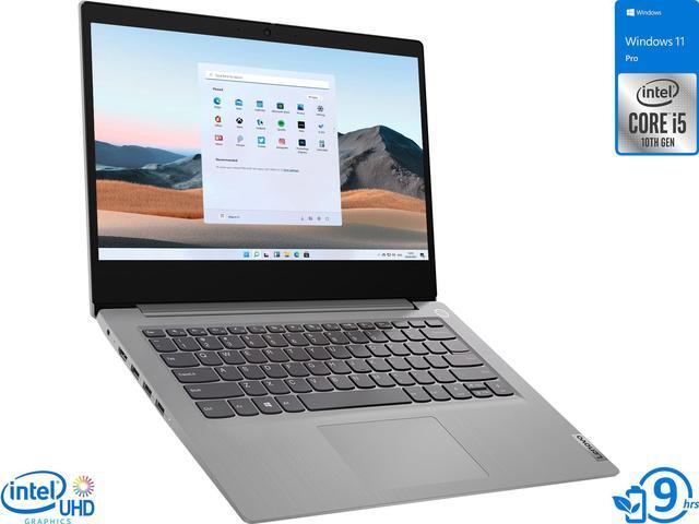 Main image of Lenovo IdeaPad 3i Laptop, 14" FHD Display, Intel Core i5-10210U Upto 4.2GHz, 12GB RAM, 1TB NVMe SSD, HDMI, Card Reader, Wi-Fi, Bluetooth, Windows 11 Pro