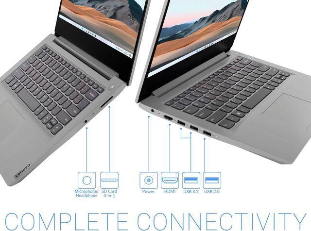 Alt view image 7 of 7 - Lenovo IdeaPad 3i Laptop, 14" FHD Display, Intel Core i5-10210U Upto 4.2GHz, 12GB RAM, 1TB NVMe SSD, HDMI, Card Reader, Wi-Fi, Bluetooth, Windows 11 Pro