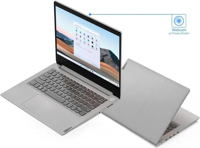 Alt view image 6 of 7 - Lenovo IdeaPad 3i Laptop, 14" FHD Display, Intel Core i5-10210U Upto 4.2GHz, 8GB RAM, 512GB NVMe SSD, HDMI, Card Reader, Wi-Fi, Bluetooth, Windows 11 Home (81WA00Q7US)
