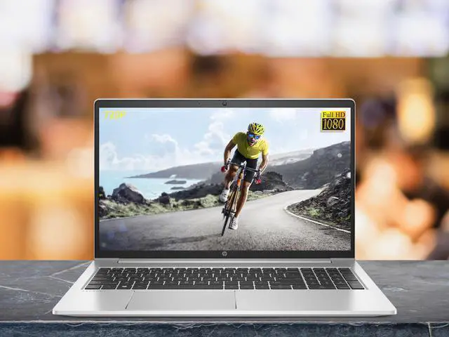 Alt view image 4 of 7 - HP ProBook 445 G8 Laptop, 14" IPS FHD Display, AMD Ryzen 5 5600U Upto 4.2GHz, 32GB RAM, 512GB NVMe SSD, Vega 6, HDMI, DisplayPort via USB-C, Card Reader, Wi-Fi, Bluetooth, Windows 10 Pro