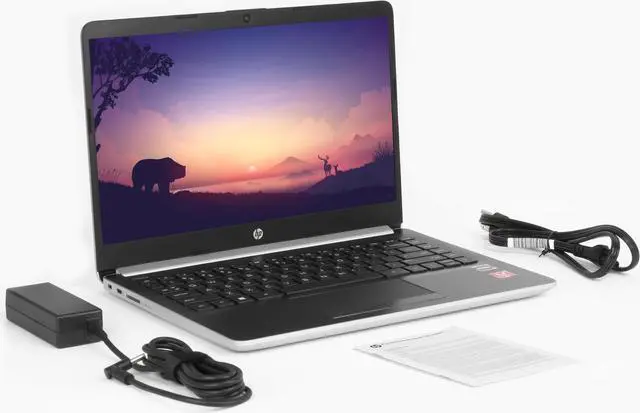Alt view image 7 of 7 - HP 14 Notebook, 14" HD Touch Display, AMD Ryzen 3 3200U Upto 3.5GHz, 16GB RAM, 512GB NVMe SSD, Vega 3, HDMI, Card Reader, Wi-Fi, Bluetooth, Windows 10 Pro S