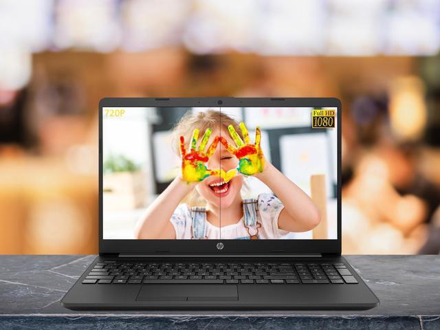 Alt view image 3 of 7 - HP 15 Laptop, 15.6" IPS FHD Display, Intel Celeron N4020 Upto 2.8GHz, 8GB RAM, 256GB SSD, HDMI, Card Reader, Wi-Fi, Bluetooth, Windows 10 Pro S