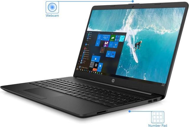 Alt view image 4 of 7 - HP 15 Laptop, 15.6" IPS FHD Display, Intel Celeron N4020 Upto 2.8GHz, 8GB RAM, 256GB SSD, HDMI, Card Reader, Wi-Fi, Bluetooth, Windows 10 Pro S