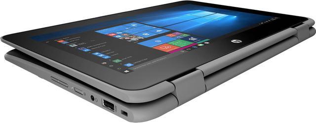 Alt view image 2 of 7 - HP x360 11 G3 Chromebook, 11.6" IPS HD Touch Display, Intel Celeron N4020 Upto 2.8GHz, 4GB RAM, 32GB eMMC, DisplayPort via USB-C, Card Reader, Wi-Fi, Bluetooth, Chrome OS | Education Edition (1A767UT)
