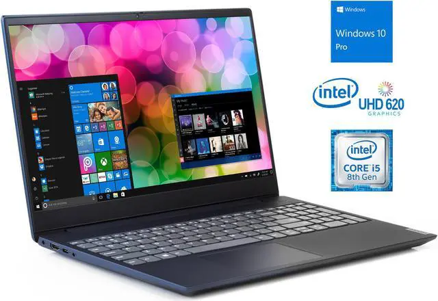 Alt view image 2 of 7 - Lenovo IdeaPad S340 Notebook, 15.6" FHD Display, Intel Core i5-8265U Upto 3.9GHz, 12GB RAM, 512GB SSD, HDMI, Card Reader, Wi-Fi, Bluetooth, Windows 10 Pro