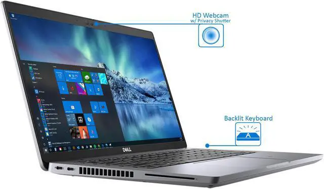 Alt view image 3 of 7 - Dell Latitude 5420 Notebook, 14" FHD Display, Intel Core i7-1185G7 Upto 4.8GHz, 16GB RAM, 512GB NVMe SSD, HDMI, Thunderbolt, Card Reader, Wi-Fi, Bluetooth, Windows 10 Pro