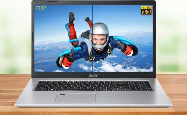 Alt view image 3 of 6 - Acer Aspire 5 Laptop, 17.3" IPS FHD Display, Intel Core i7-1165G7 Upto 4.7GHz, 16GB RAM, 512GB NVMe SSD, HDMI, Wi-Fi, Bluetooth, Windows 10 Pro