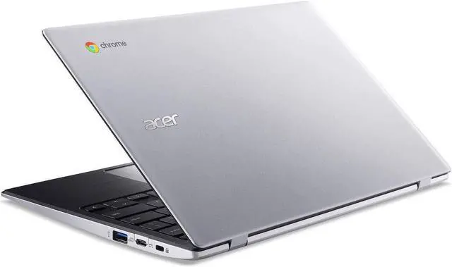 Alt view image 2 of 3 - Acer 311 Chromebook, 11.6" IPS HD Display, Intel Celeron N4000 Upto 2.6GHz, 4GB RAM, 32GB eMMC, DisplayPort via USB-C, Card Reader, Wi-Fi, Bluetooth, Chrome OS (NX.HKFAA.003)