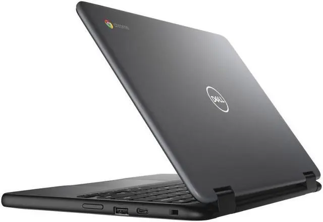 Alt view image 3 of 4 - Dell 3100 Chromebook, 11.6" HD Display, Intel Celeron N4020 Upto 2.8GHz, 4GB RAM, 16GB eMMC, Wi-Fi, Bluetooth, Chrome OS