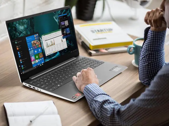 Alt view image 4 of 7 - Lenovo IdeaPad 330s Notebook, 15.6" HD Display, AMD Ryzen 5 2500U Upto 3.6GHz, 12GB RAM, 512GB NVMe SSD, Vega 8, HDMI, Card Reader, Wi-Fi, Bluetooth, Windows 10 Pro