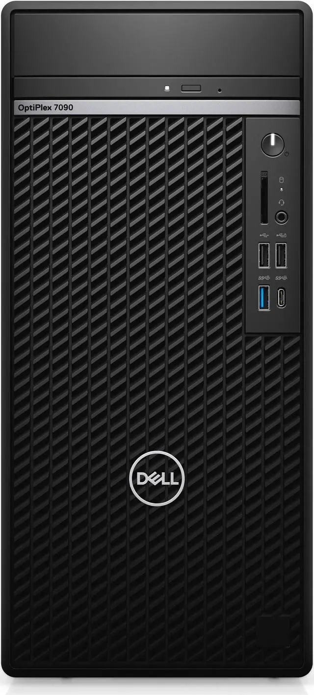 Main image of Dell OptiPlex 7090 Desktop, Intel Core i7-11700 Upto 4.9GHz, 32GB RAM, 2TB NVMe SSD + 1TB HDD, DVDRW, DisplayPort, Wi-Fi, Bluetooth, Windows 10 Pro