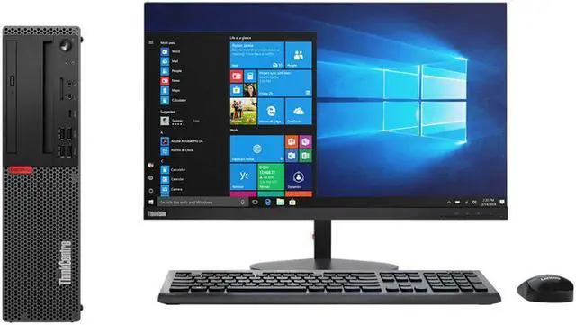 Alt view image 5 of 6 - Lenovo ThinkCentre M920s Desktop, Intel Core i5-9400 Upto 4.1GHz, 32GB RAM, 1TB SSD, VGA, DisplayPort, Windows 10 Pro