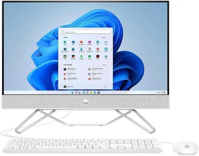 一体型 HP 24インチ i5 512G/SSD 8G 1920x1080 HP 24-Inch All-in-One Computer, Intel Core i5-8250U, 12GB