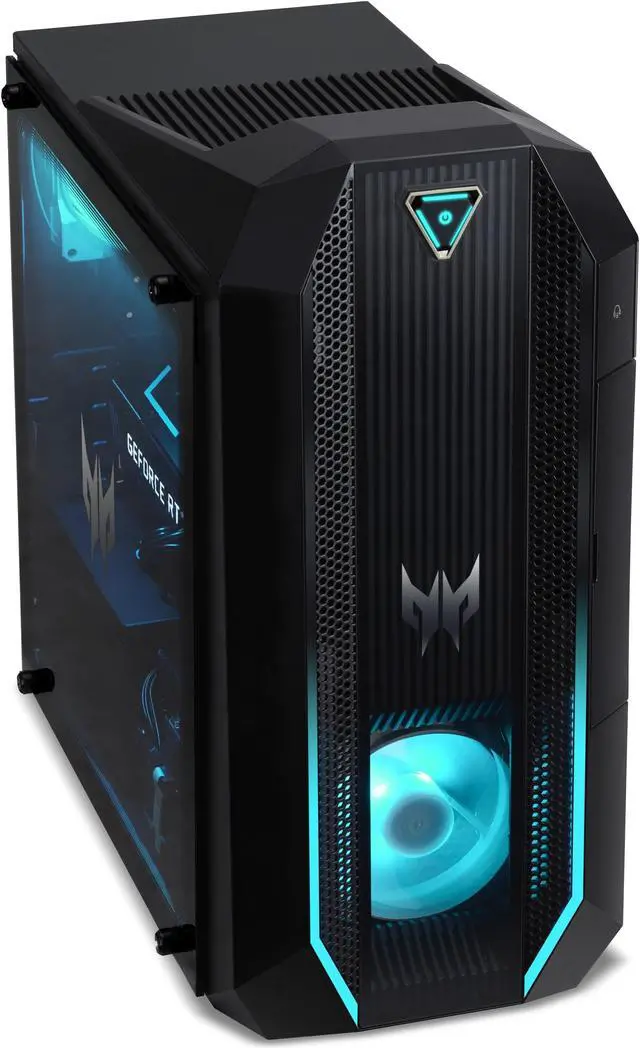 Alt view image 2 of 5 - Acer Predator P03 Gaming Desktop, Intel Core i9-11900K Upto 5.3GHz, 16GB RAM, 1TB NVMe SSD + 2TB HDD, NVIDIA GeForce RTX 3070, DisplayPort, HDMI, Wi-Fi, Bluetooth, Windows 11 Pro