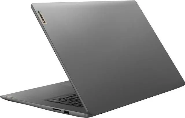 Alt view image 4 of 6 - Lenovo IdeaPad 3 Laptop, 17.3" IPS FHD Display, AMD Ryzen 5 5625U Upto 4.3GHz, 8GB RAM, 512GB NVMe SSD, HDMI, DisplayPort via USB-C, Card Reader, Wi-Fi, Bluetooth, Windows 11 Pro
