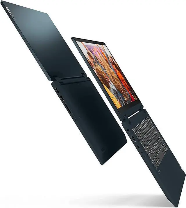 Alt view image 4 of 6 - Lenovo Flex 5 2-in-1, 14" FHD Touch Display, AMD Ryzen 3 5300U Upto 3.8GHz, 4GB RAM, 128GB NVMe SSD, Vega 6, HDMI, Card Reader, Wi-Fi, Bluetooth, Windows 11 Home S (82HU0159US)