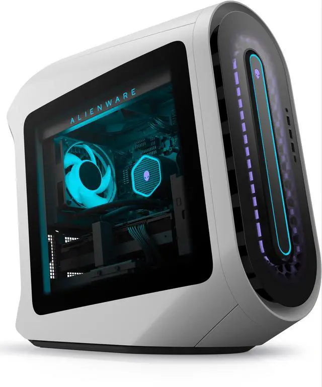 Alt view image 2 of 4 - Dell Alienware Aurora R13 Gaming Desktop, Intel Core i7-12700F Upto 4.9GHz, 16GB RAM, 2TB NVMe SSD + 1TB HDD, NVIDIA GeForce RTX 3080, HDMI, DisplayPort, Wi-Fi, Bluetooth, Windows 11 Pro