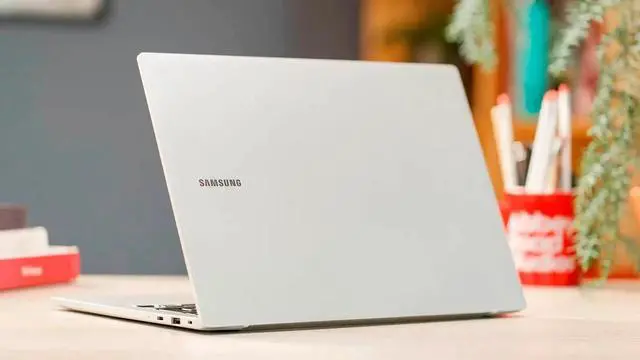 Alt view image 6 of 6 - Samsung Galaxy Book Go Laptop, 14" FHD Display, Qualcomm Snapdragon 7c 2.5GHz, 4GB RAM, 128GB eMMC, Windows 11 Home (NP340XLA-KA3CA)