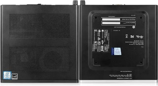 Alt view image 4 of 7 - HP EliteDesk 800 G3 Mini PC, Intel Core i5-7500 Upto 3.8GHz, 8GB RAM, 256GB NVMe SSD + 1TB HDD, DisplayPort, VGA, Wi-Fi, Bluetooth, Windows 10 Pro