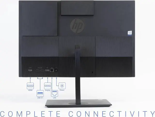 Alt view image 4 of 6 - HP ProOne 600 G5 All-in-One, 21.5" FHD Display, Intel Core i7-9700 Upto 4.7GHz, 32GB RAM, 1TB NVMe SSD, HDMI, DisplayPort, Wi-Fi, Bluetooth, Windows 10 Pro