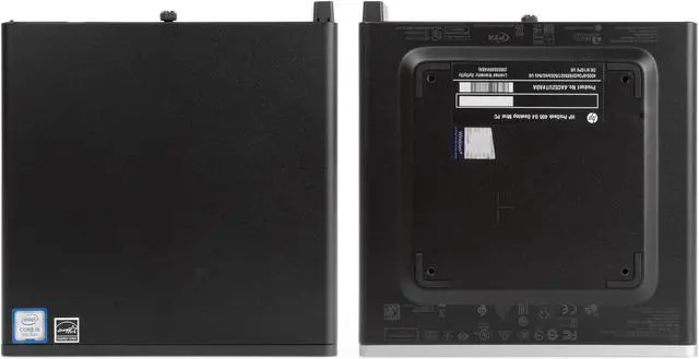 Alt view image 5 of 7 - HP ProDesk 400 G4 Mini PC, Intel Core i5-8500T Upto 3.5GHz, 8GB RAM, 256GB NVMe SSD, DisplayPort, Wi-Fi, Bluetooth, Windows 10 Pro