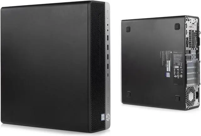Alt view image 5 of 7 - HP EliteDesk 800 G4 Desktop, Intel Core i5-8500 Upto 4.1GHz, 8GB RAM, 256GB SSD, DVDRW, VGA, DisplayPort, Wi-Fi, Bluetooth, Windows 10 Pro