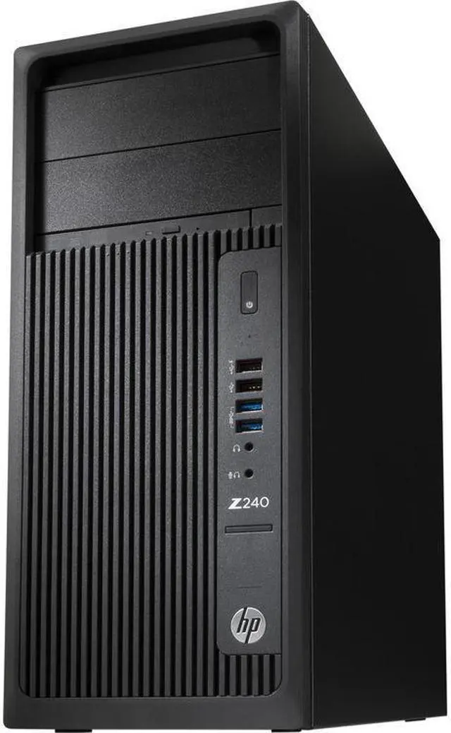 Alt view image 4 of 6 - HP Z240 Series Tower Workstation, Intel Quad-Core i7-6700 Upto 4.0GHz, 32GB DDR4, 1TB SSD Plus 1TB HDD, DVD-RW, Display Port, DVI, USB, Wifi, Bluetooth, Windows 10 Professional 64Bit