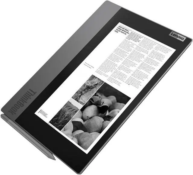 Alt view image 4 of 7 - Lenovo ThinkBook Plus Laptop, 13.3" FHD Display + 10.8" E-Ink Touch Display, Intel Core i5-10210U Upto 4.2GHz, 8GB RAM, 512GB NVMe SSD, HDMI, Wi-Fi, Bluetooth, Windows 10 Pro