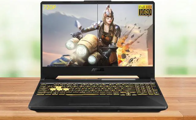 Alt view image 5 of 7 - ASUS TUF F15 Gaming Laptop, 15.6" 144Hz FHD Display, Intel Core i5-10300H Upto 4.5GHz, 8GB RAM, 4TB NVMe SSD, NVIDIA GeForce GTX 1650 Ti, HDMI, DisplayPort via USB-C, Windows 10 Pro